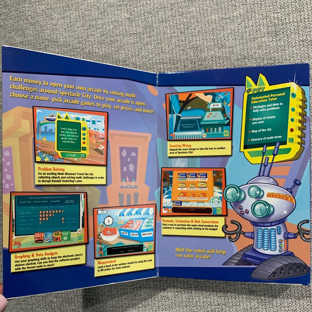 SCHOLASTIC Math Missions Computer Game GRADE 3-5 - Picture 5 of 5